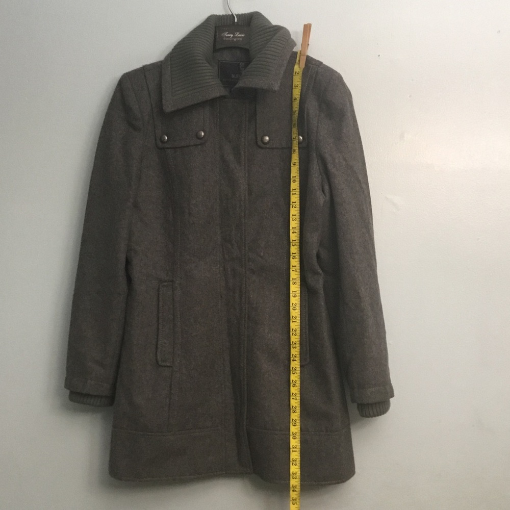 Buffalo David Bitton Gray Trench Coat with Tailored Fit